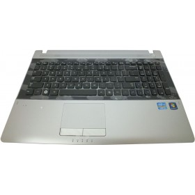 ERK-SA208 - Samsung RV509 ,RV511, RV515, RV520 Notebook İngilizce Kavye + Klavye Cover+ Touchpad Takımı