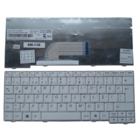 ERK-I130TRB - Lenovo İdeapad S10-2, S11 Serisi Beyaz İngilizce Notebook Klavye