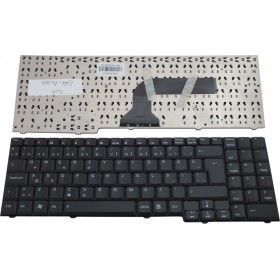 ERK-AS200TR - Asus M50, M70, X55, X71 Serisi Türkçe Siyah Notebook Klavye