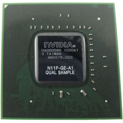 ERC-254 - Nvidia  N11P-GE-A1 QUAL SAMPLE Notebook Anakart Chipset 