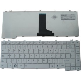 ERK-T151TRB - Toshiba Satellite L600, L630, L640 Serisi Türkçe Beyaz Notebook Klavye