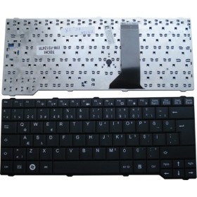 ERK-FS124TRS - Fujitsu Siemens Amilo Pİ3525, SA3650 Serisi Türkçe Notebook Klavye - Siyah