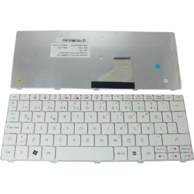 ERK-A161TRB - Acer aspire one 532H  Türkçe Beyaz  Notebook Klavye