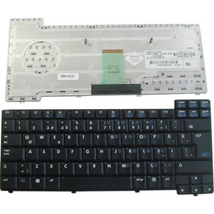 ERK-HC31TR - Hp Compaq Nc6100, Nc6110, Nc6120, Nx6110, Nx6310, Nx6320 Serisi Türkçe Notebook Klavyesi