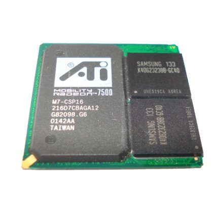 ERC-25-Ati Radeon 7500 Notebook Anakart  Ekran Kartı Chipset - M7-CSP16