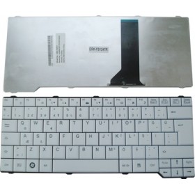 ERK-FS124TR - Fujitsu Siemens Amilo SA3650 Türkçe Notebook Klavye - Beyaz