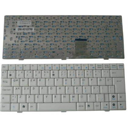 ERK-AS103TRB - Asus Eeepc 1000 Serisi Türkçe Beyaz Notebook Klavye