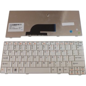 ERK-I130B - Lenovo İdeapad S10-2, S11 Serisi Beyaz İngilizce Notebook Klavye