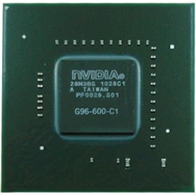 Nvidia G96-600-C1 PF0029.S01 Notebook Anakart Chipset - 2.el